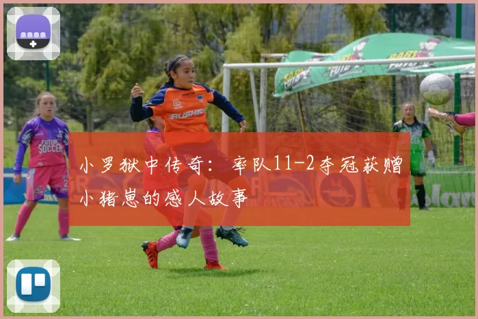 小罗狱中传奇：率队11-2夺冠获赠小猪崽的感人故事